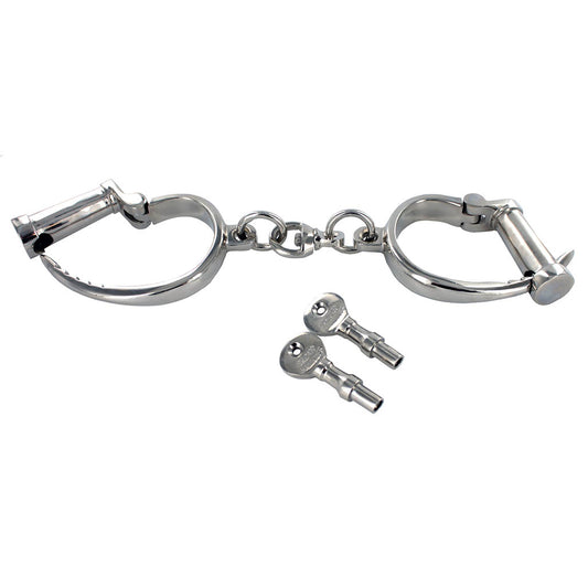 Professional Steel Adjustable Darby Style Handcuffs - Loveangels