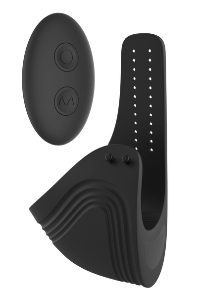 Ramrod Adjustable Vibrating Cockring with Remote - Loveangels