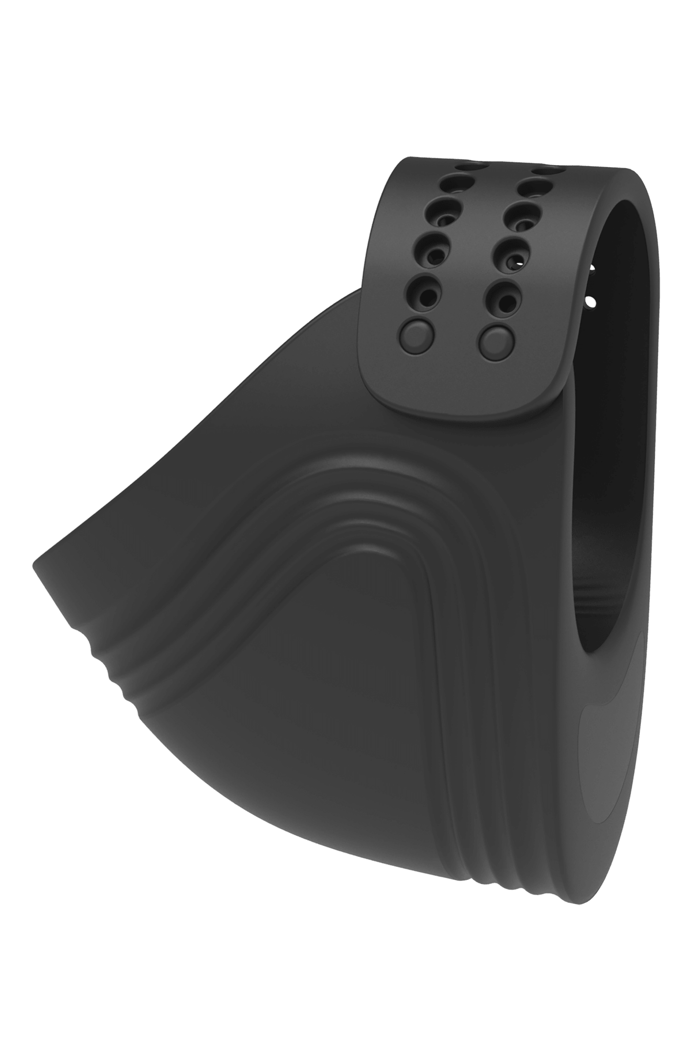 Ramrod Adjustable Vibrating Cockring with Remote - Loveangels