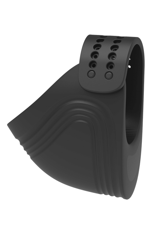Ramrod Adjustable Vibrating Cockring with Remote - Loveangels