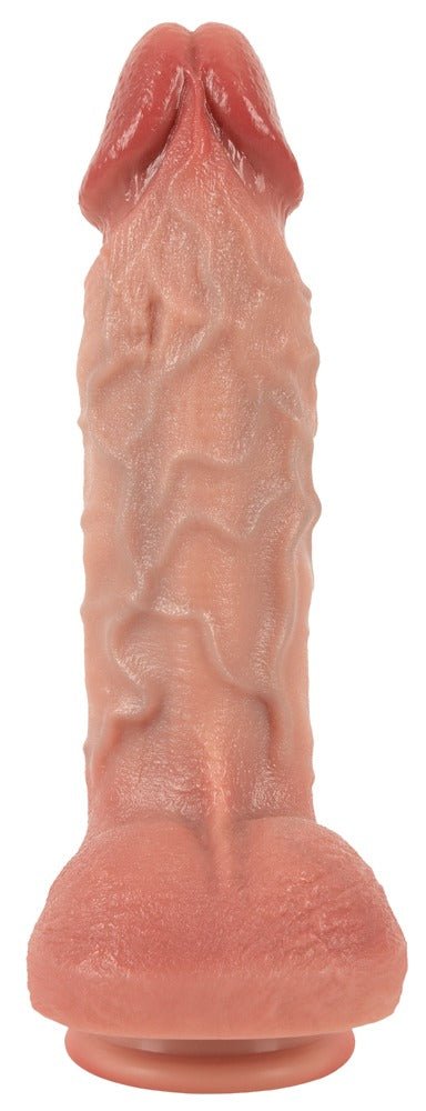 Realistixxx RealMan 21.5cm Dual Layer Silicone Dildo - Loveangels