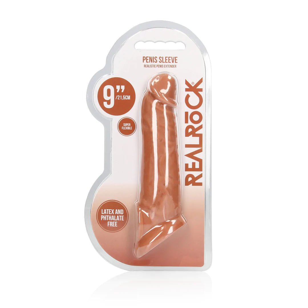 Realrock 9 Inch Penis Sleeve - Loveangels