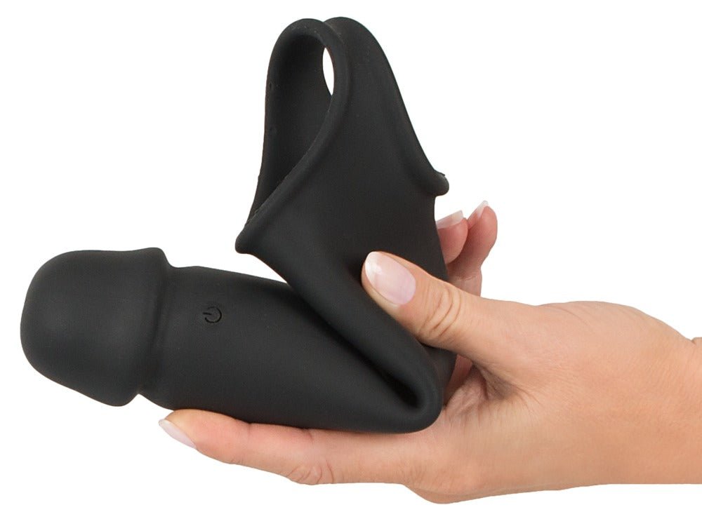 Rebel Remote Control Vibrating Penis Extension Sleeve - Loveangels