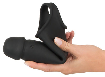Rebel Remote Control Vibrating Penis Extension Sleeve - Loveangels