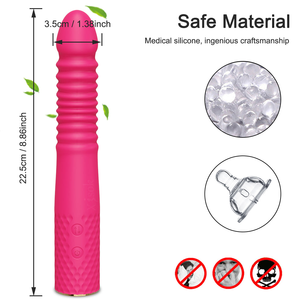 Loveangels App Control Thrusting Vibrator With Base
