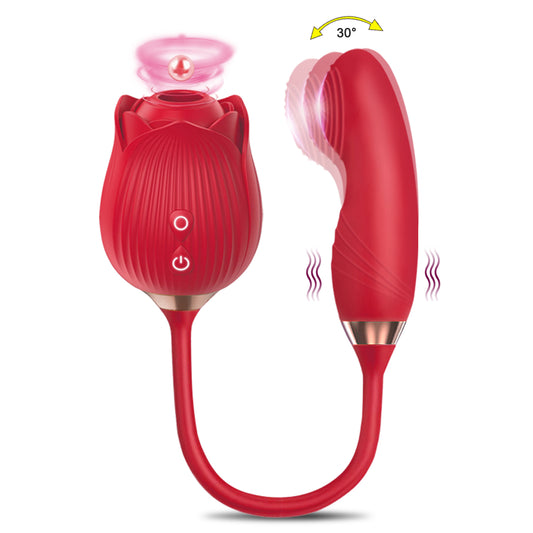 Loveangels Fingering and Vibrating Rose