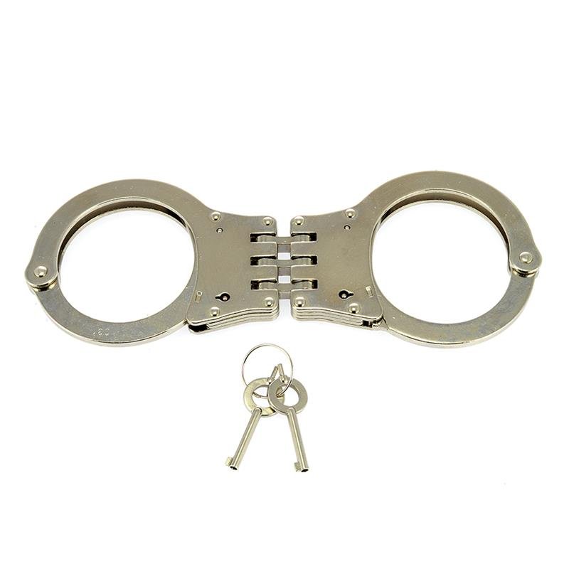 Rimba Bondage Play Heavy Duty Metal Cuffs - Loveangels