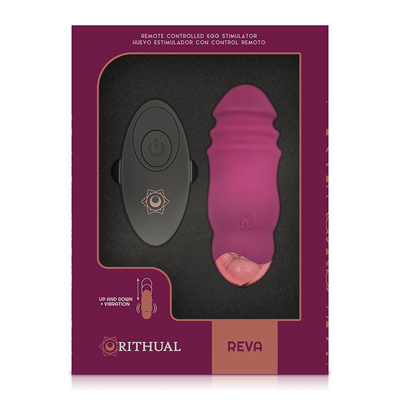 Rithual Reva Up & Down Vibrating Egg With Remote Control - Loveangels
