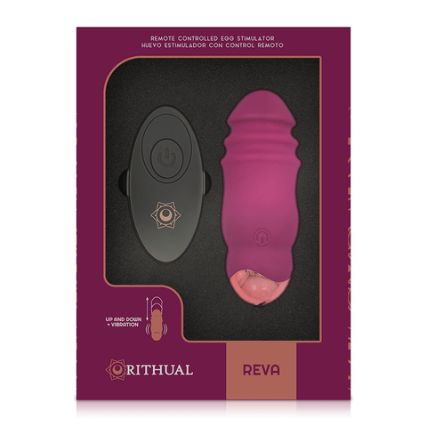 Rithual Reva Up & Down Vibrating Egg With Remote Control - Loveangels