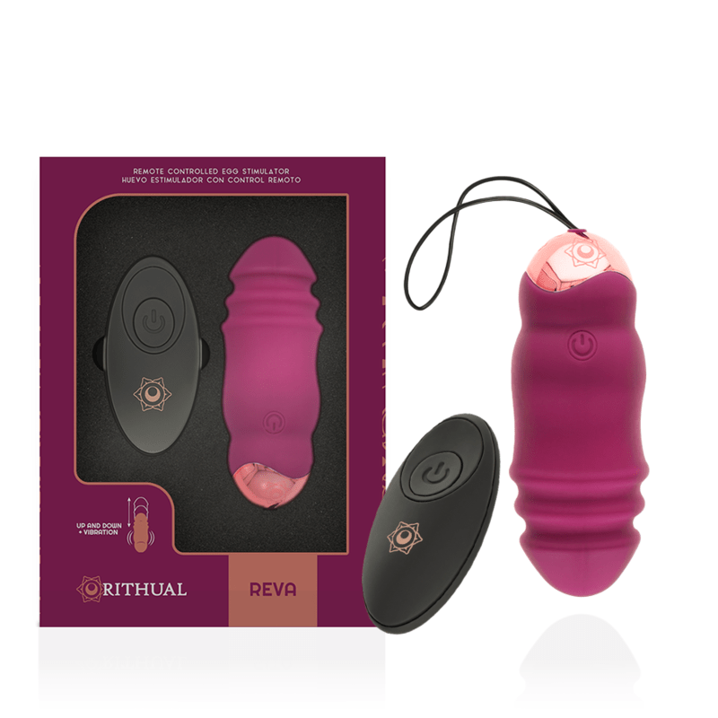 Rithual Reva Up & Down Vibrating Egg With Remote Control - Loveangels