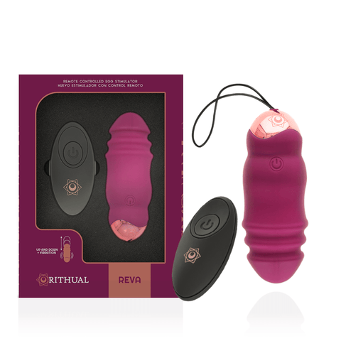 Rithual Reva Up & Down Vibrating Egg With Remote Control - Loveangels