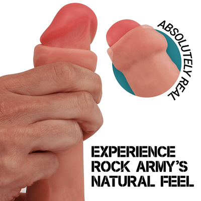 Rock Army Raptor 24cm Liquid Silicone Dildo - Loveangels