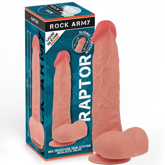 Rock Army Raptor 24cm Liquid Silicone Dildo - Loveangels