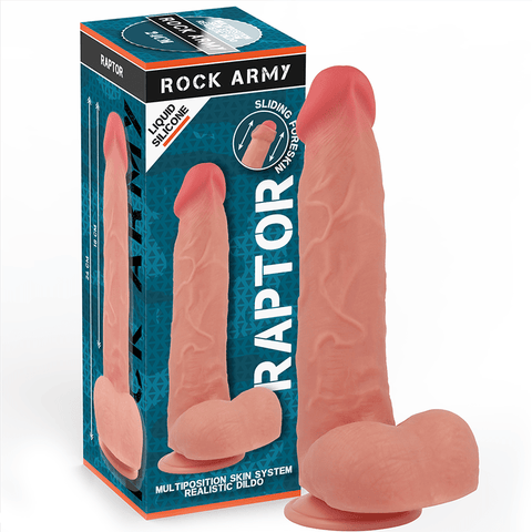 Rock Army Raptor 24cm Liquid Silicone Dildo - Loveangels