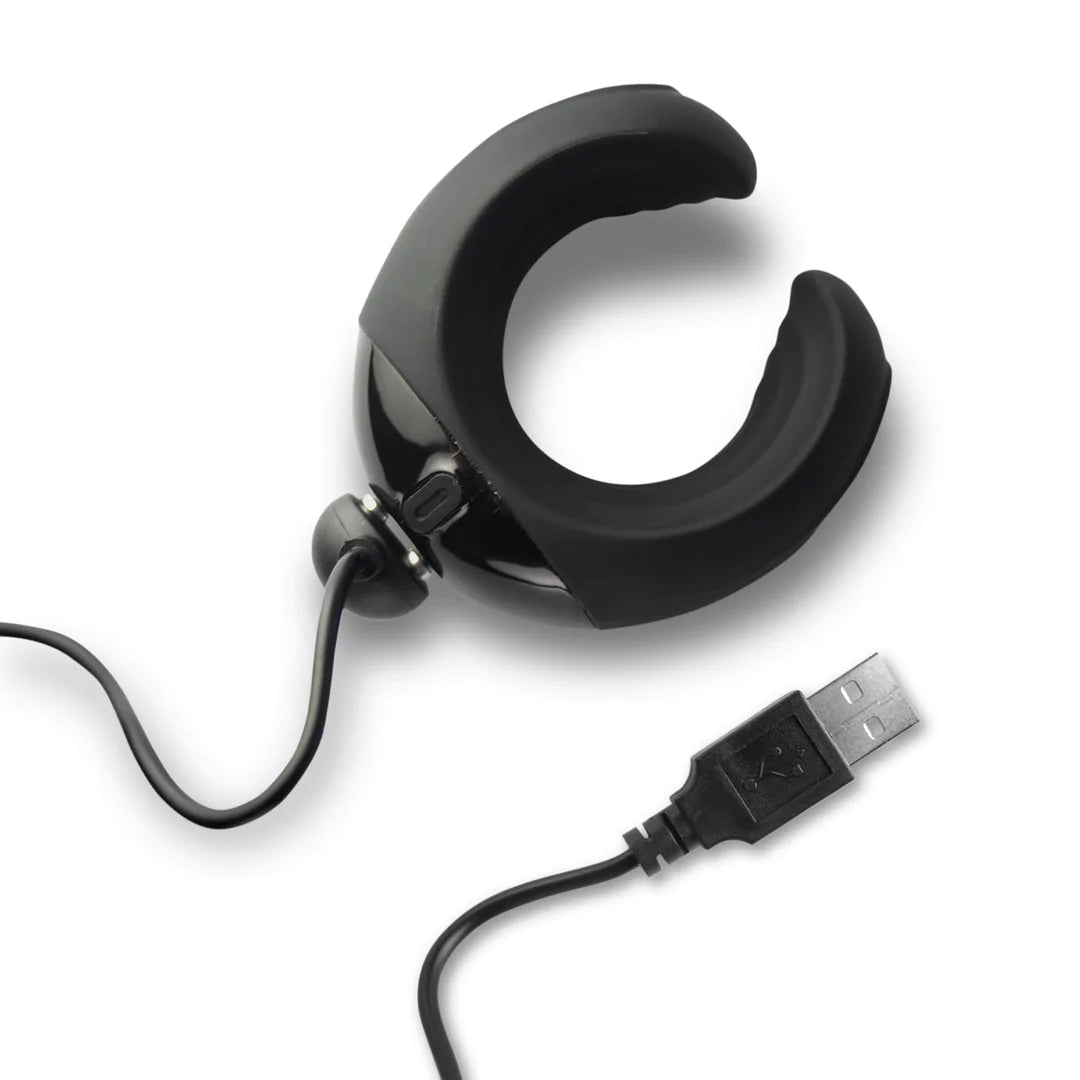 Rocks Off Echo Vibrating C - Shape Masturbator - Loveangels