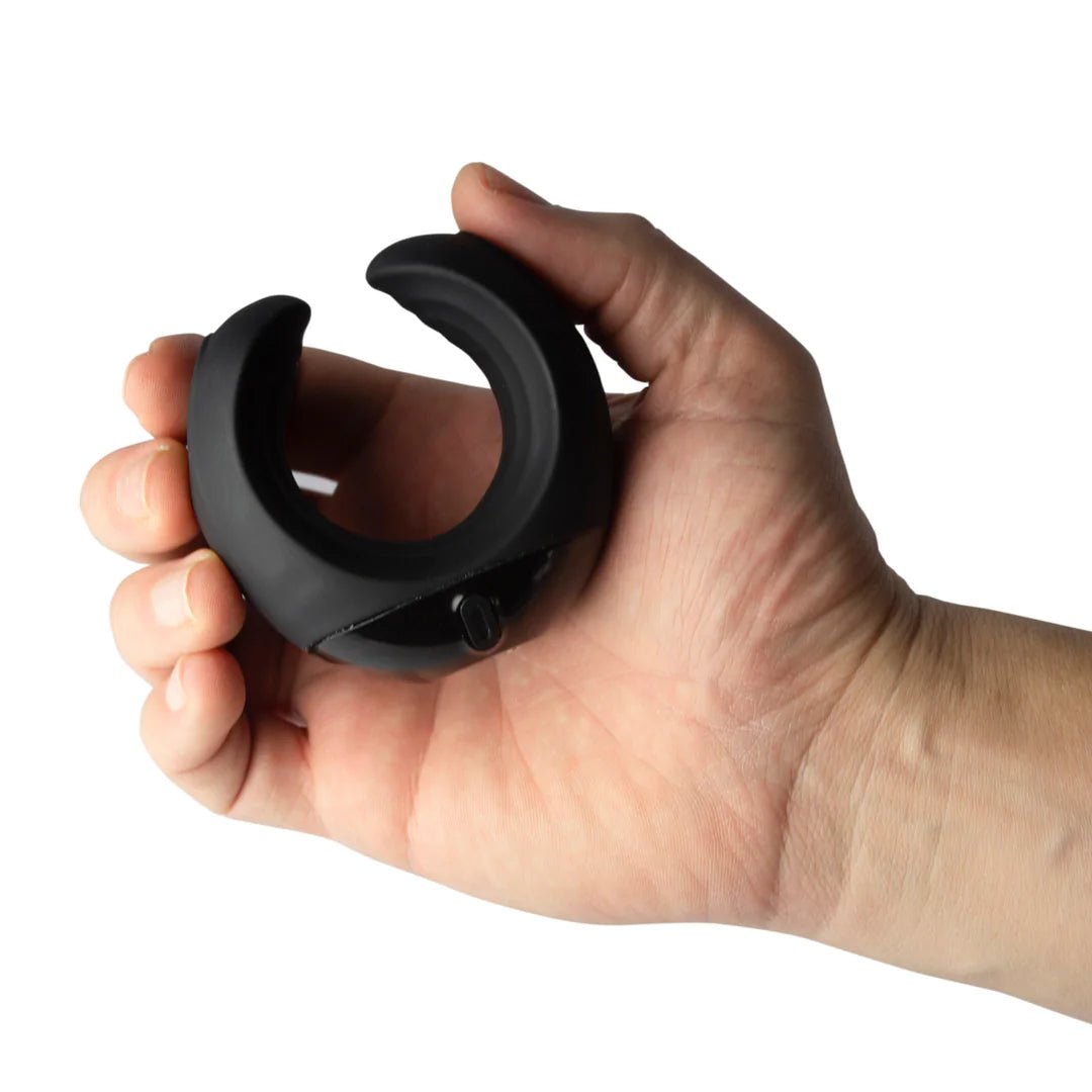 Rocks Off Echo Vibrating C - Shape Masturbator - Loveangels