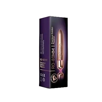 Rocks Off Gold Vibrating Bullet - Loveangels