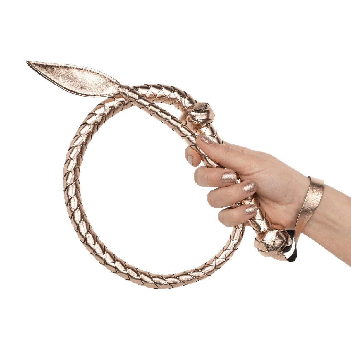 Rosy Gold - Bull Whip - Braided - Loveangels