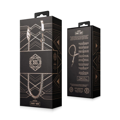 Rosy Gold - Bull Whip - Braided - Loveangels