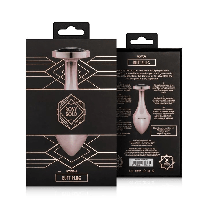 Rosy Gold - Nouveau Butt Plug - Loveangels