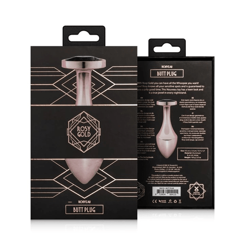 Rosy Gold - Nouveau Butt Plug - Loveangels