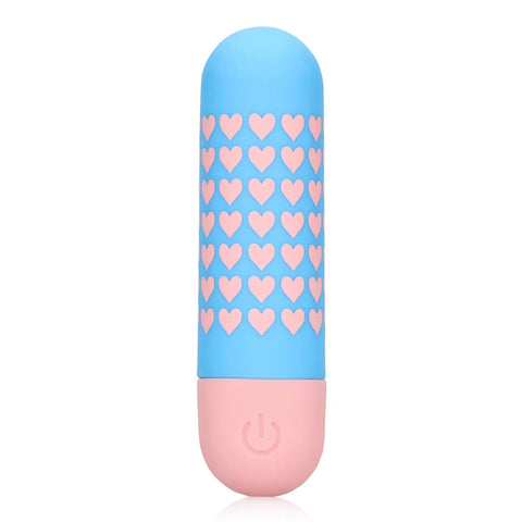 S - Line Heart To Get Bullet Vibrator - Loveangels