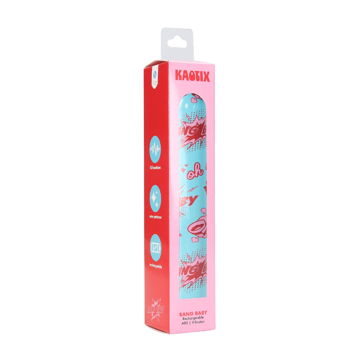 S-Line Kaotix Bang Baby Rechargeable Vibrator - Loveangels