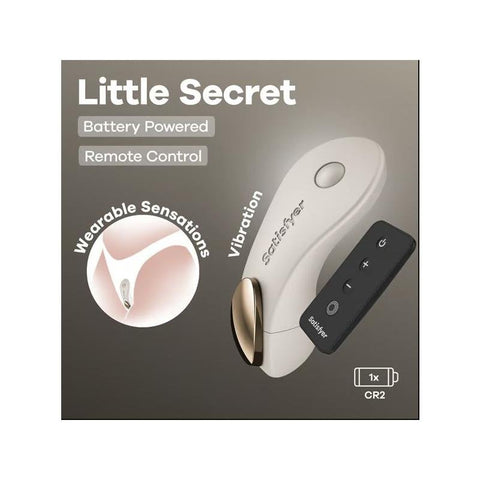Satisfyer Little Secret Panty Vibrator - Loveangels