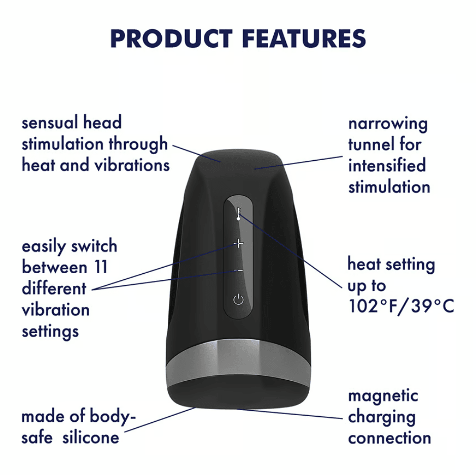 Satisfyer Men Vibration With Heat - Loveangels