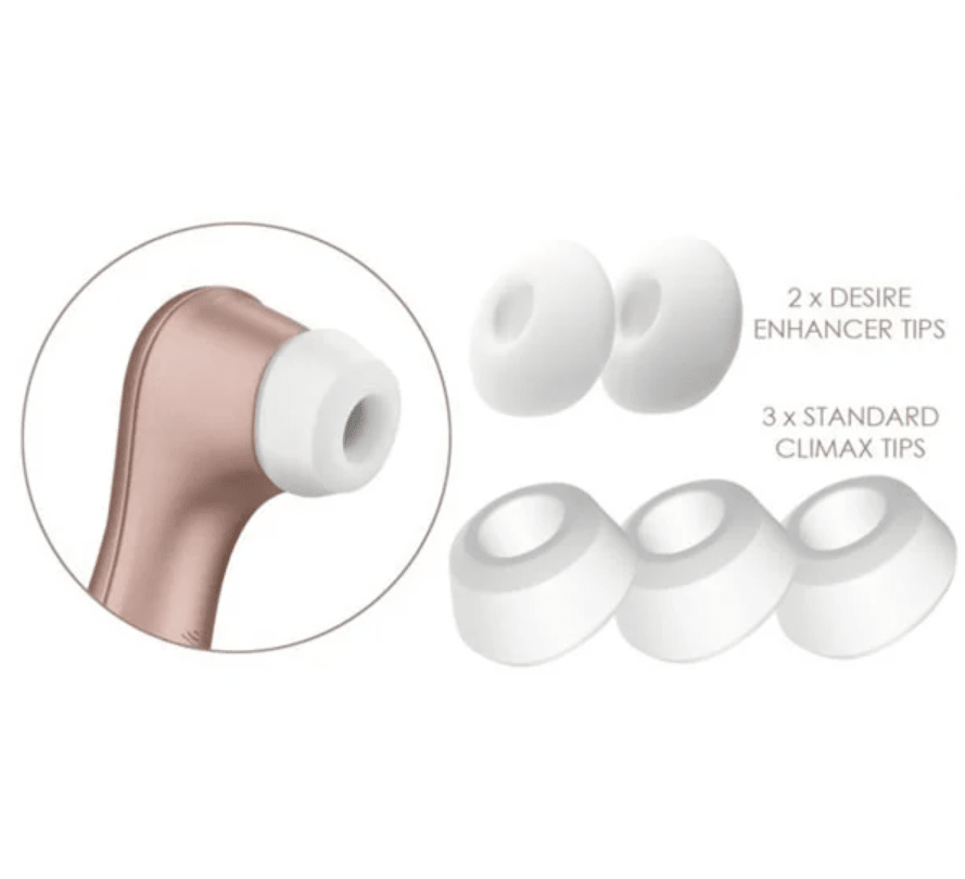 Satisfyer Pro2 New Gen 5pc Replacement Caps - Loveangels