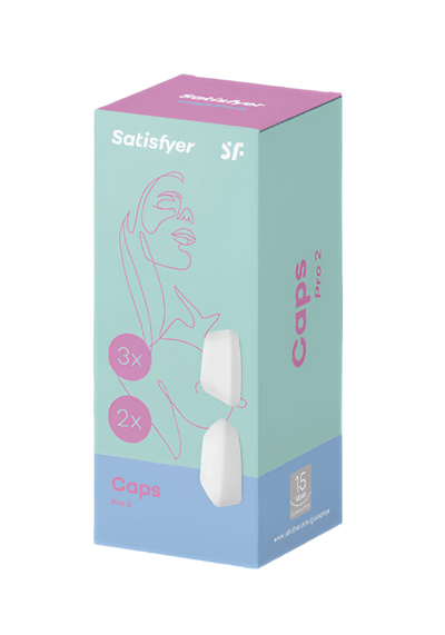 Satisfyer Pro2 New Gen 5pc Replacement Caps - Loveangels
