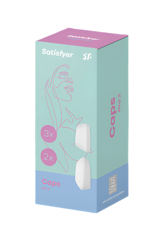 Satisfyer Pro2 New Gen 5pc Replacement Caps - Loveangels