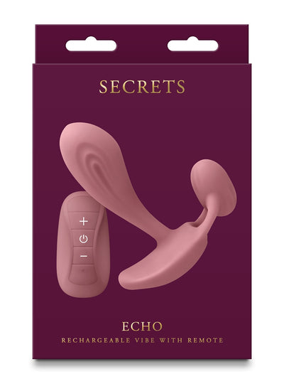 Secrets Echo Rose Wearable Vibe With Remote - Loveangels