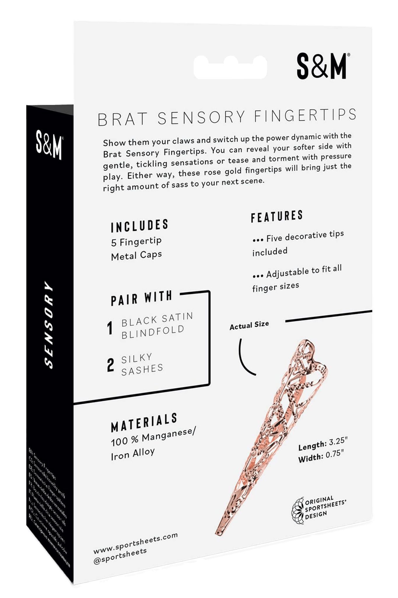 Sex And Mischief Brat Sensory Fingertips - Loveangels