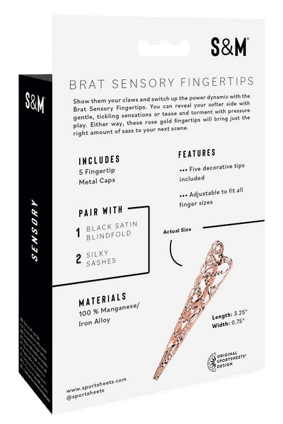 Sex And Mischief Brat Sensory Fingertips - Loveangels