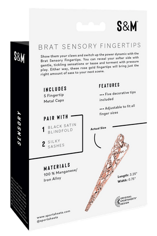 Sex And Mischief Brat Sensory Fingertips - Loveangels