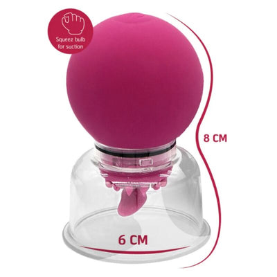 She.E.O Vibrating And Rotating Nipple & Clit Pump - Loveangels