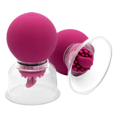 She.E.O Vibrating And Rotating Nipple & Clit Pump - Loveangels