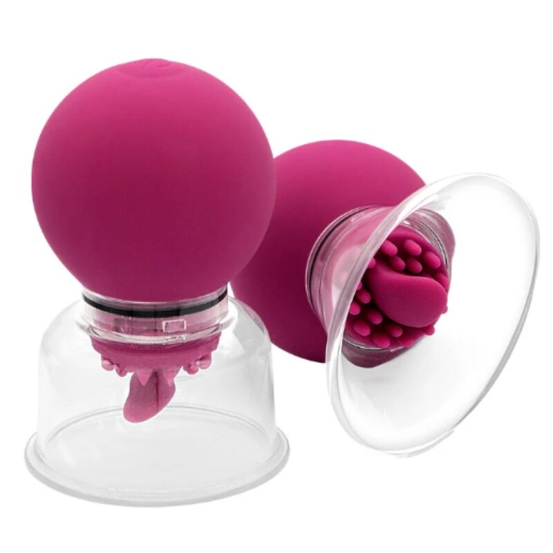 She.E.O Vibrating And Rotating Nipple & Clit Pump - Loveangels