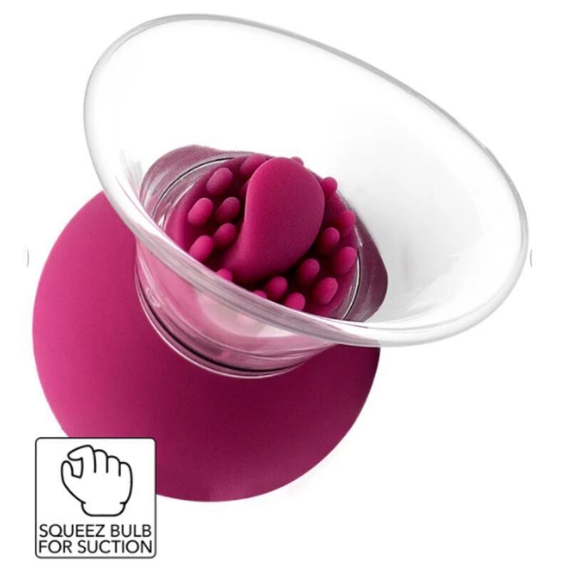 She.E.O Vibrating And Rotating Nipple & Clit Pump - Loveangels