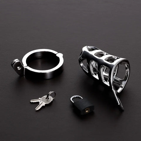 Shots Brutal Chastity Cage - 1.8