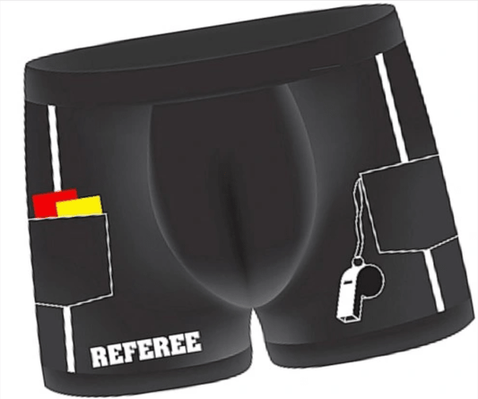 Shots Funny Boxers - Referee - One Size Fits All - Loveangels