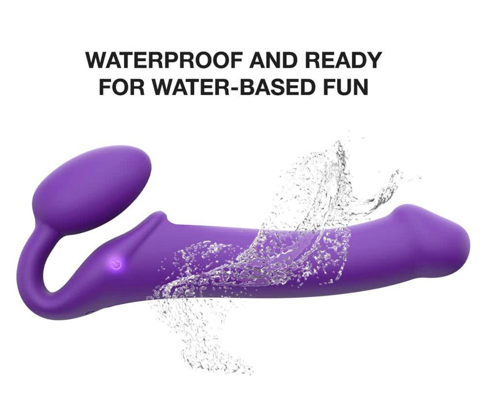 Strap - On - Me Vibrating Bendable Strapless Strap - On With Remote - Loveangels