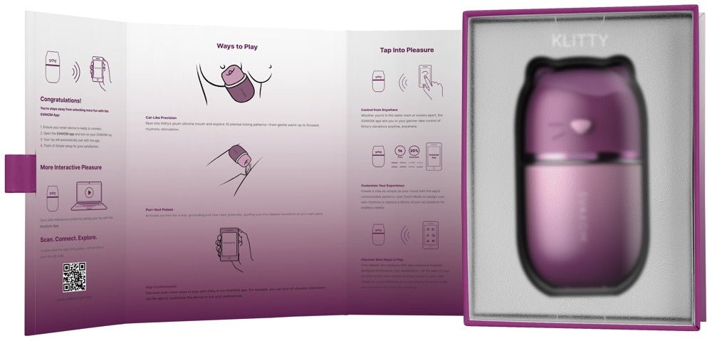 Svakom Hello Klitty Dual Vibrator - Loveangels