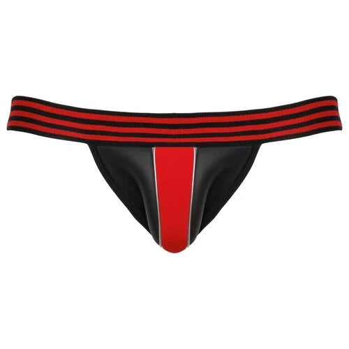 Svenjoyment Red And Black Jockstrap