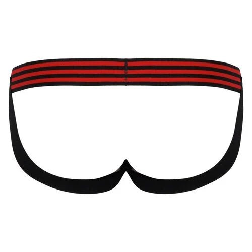 Svenjoyment Red And Black Jockstrap - Loveangels