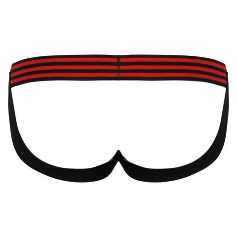 Svenjoyment Red And Black Jockstrap - Loveangels