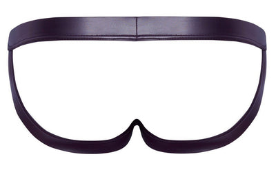 Svenjoyment Wet Look Burgundy Jockstrap - Loveangels
