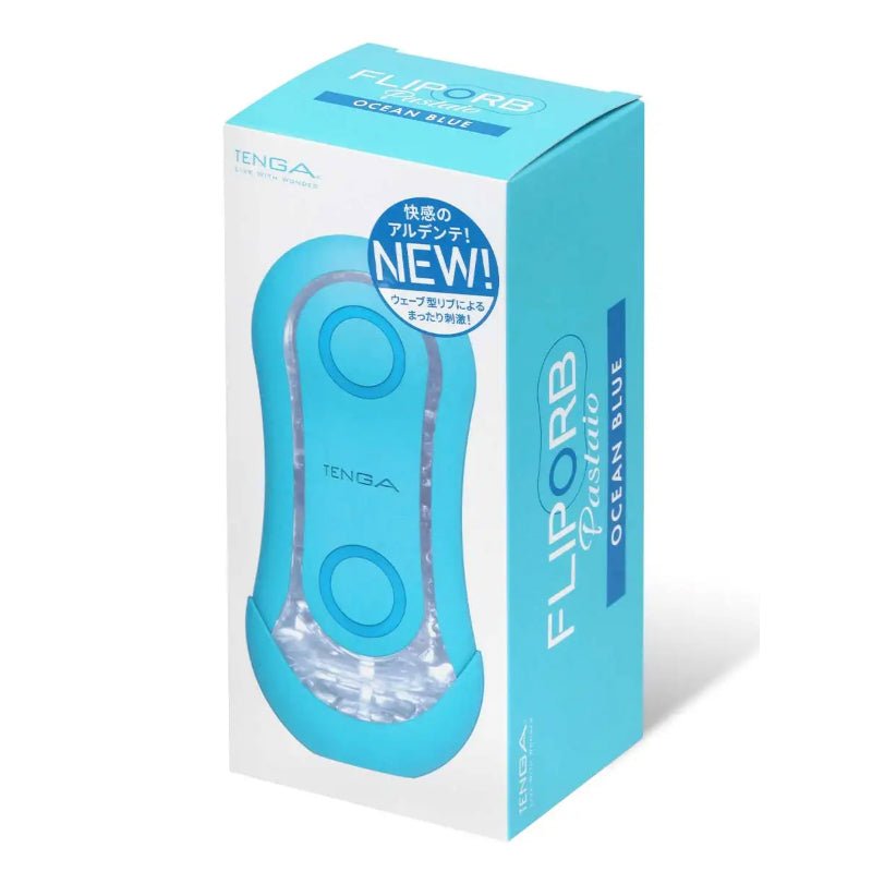Tenga Flip Orb Ocean Blue - Loveangels