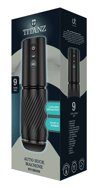 TITANZ Rechargeable Auto Suck Machine - Loveangels